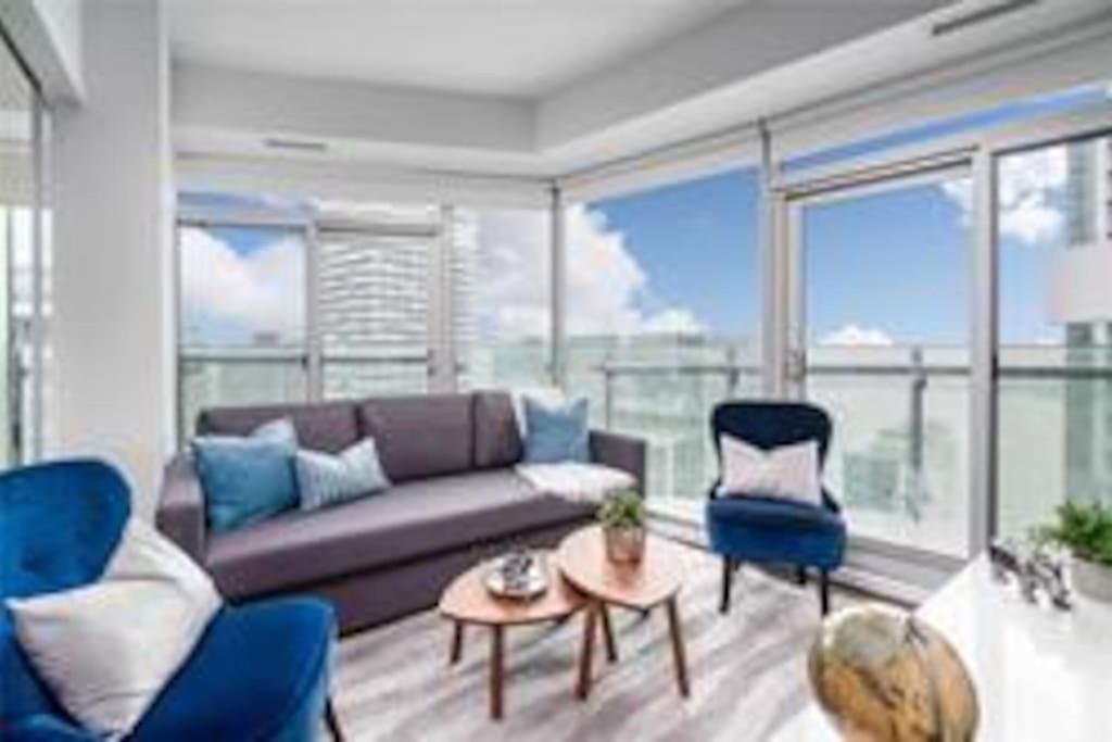 New Superior Lakeview Luxury 3-Bedroom Suite On 48 Floor Toronto Zewnętrze zdjęcie